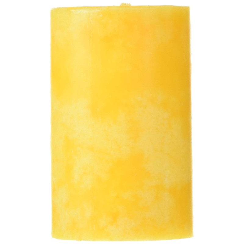 Aroma Naturals Lavender & Tangerine Essential Oil Scented Pillar Candle,