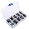 HALJIA 180PCS 10 Values Tactile Push Button Switch Momentary Tact