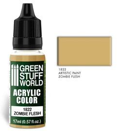Green Stuff World Acrylic Pints | Modeling Colours 17ml Dropper (Zombie Flesh)