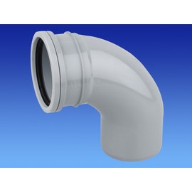 Wavin OSMA Ring Seal OSMASOIL 3S161 Grey 82MM S/S Bend 87.1/2 Degree