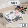 AVIDOR Baby Bathtub,Collapsible Bathtub for Newborn to Toddler,Durable Essential Infant