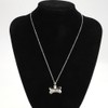 BOne shaped Urn Necklace Memorial Pet Ash Pendant Jewelry