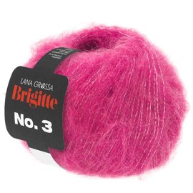 Lana Grossa Brigitte No. 3 Mohair Cleur 28 Roze