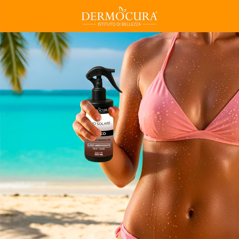 Dermocura Super Bräunungsöl für den extremen Körper für eine intensive