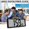 KMMKGG (4.6" Numbers 15 Inch Large Digital Wall Clock Battery