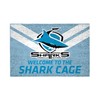 Cronulla Sharks NRL Rugby Door Mat Doormat