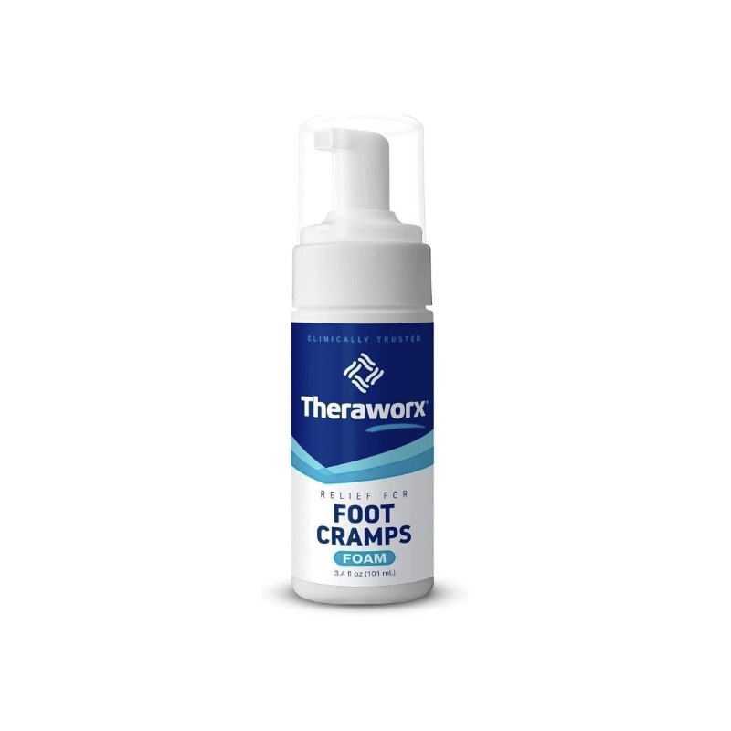 Theraworx Foot Cramp Foam Relief 3.4 Fl Oz (Pack of