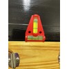 SoSupplies Mini Red Spirit Level 2 Way Mini Caravan Levelling
