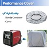 Honda Generator Cover Silver Waterproof Dustproof Sunproof for EU3000is and