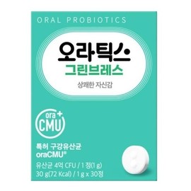 Orapharm Oratics Green Breath Oral Lactobacillus 1000mgx30SH / 오라팜오라틱스그린브레스구강유산균1000mgx30SH
