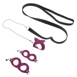 BUGUUYO 1 Set Small Pet Leash Sugar Glider Harness Adjustable Pet Harness Small Dog Leash Glider Outdoor Squirrel Leashes Small Pet Harness Bite-Resistance Sugar Glider Traction Ropes Vest