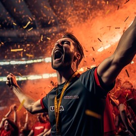 Jefuzh 9PCS Georgia Iron on Patches, Football Patches for Jeans, T-Shirts, Backpacks, Hats and More