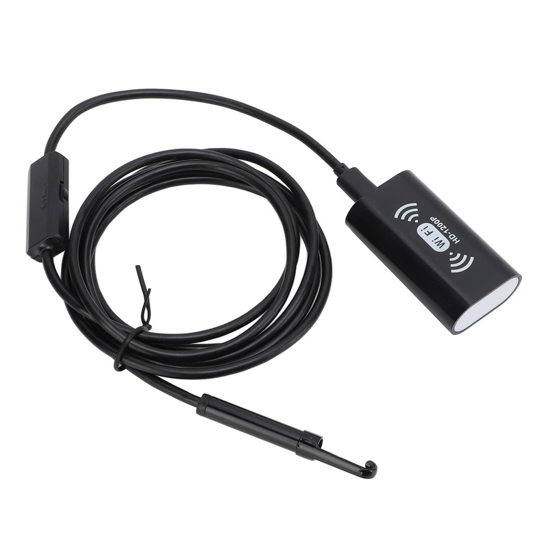 8mm Wifi Industrial Endoscope Inspection Camera 1200P HD Lens IP68