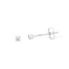 Heather Needham Silver 2mm Cubic Zirconia Stud Earrings for Women