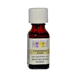 Aura Cacia Cinnamon Leaf Essential Oil 2 fl. oz.