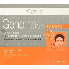 GENOVÉ GENOMASK MASCARILLA FACIAL 6 Sobres X 8 ml GEL                                                                                                 