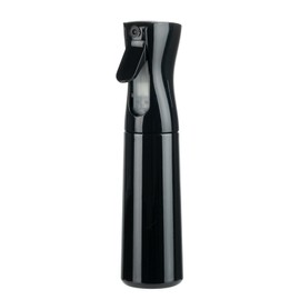 Haarsprühflasche, 300ML, Nachfüllbar, Feiner Sprühnebel, Ultrafeiner Kontinuierlicher Wassernebel, für Salon, Gartenarbeit, Pflanzen und Hautpflege (Schwarz)