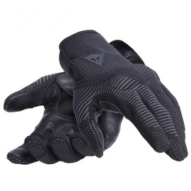 Dainese - Argon Gloves, Motorcycle Gloves for Men with Ankle Protection, Zip, Touchscreen Compatibility, Men's Motorcycle Gloves, black