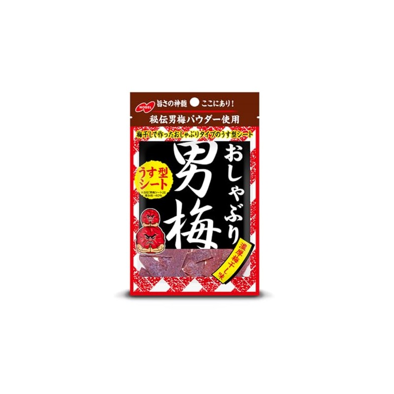 Nobel Confectionery Pacifier Male Plum Sheet 0.3 oz (10 g)