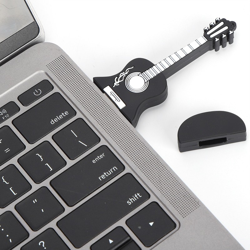 USB Flash Drive Cute Cartoon Guitar Shape Portable Storage Memory