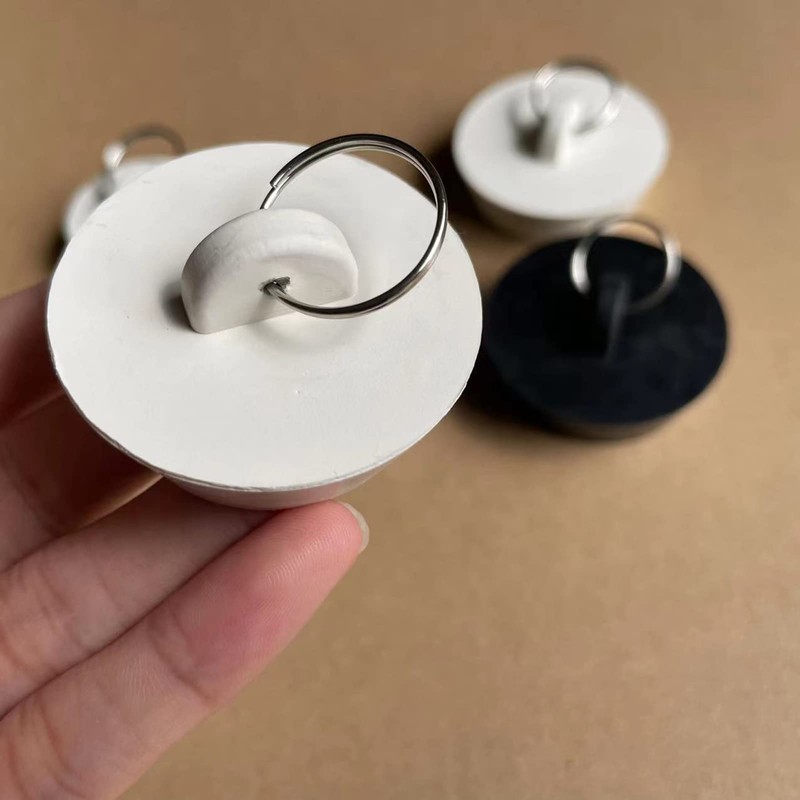 Meiyea Rubber Water Blocking Sink Plug,With Different Size Drain Plug