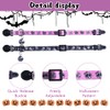 PUPTECK Breakaway Cat Collar with Bell Charm, 2 Packs Adjustable