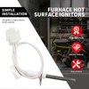 SYOWADA 632313 Universal Furnace Hot Surface Ignitors With Plug, Replacement