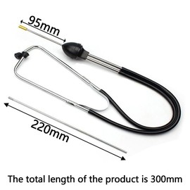 Xiciki Car Stethoscope, Motor Stethoscope, Mechanics Stethoscope, Car Machines, Diagnostic Tester Tool, Car Mechanic Stethoscope, Car Engine Tester, Cylinder Diagnostic Tool