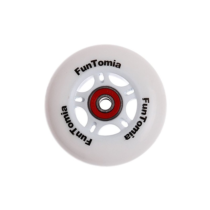 FunTomia Wheels for Waveboard Including ABEC-9 Ball Bearings / Replacement
