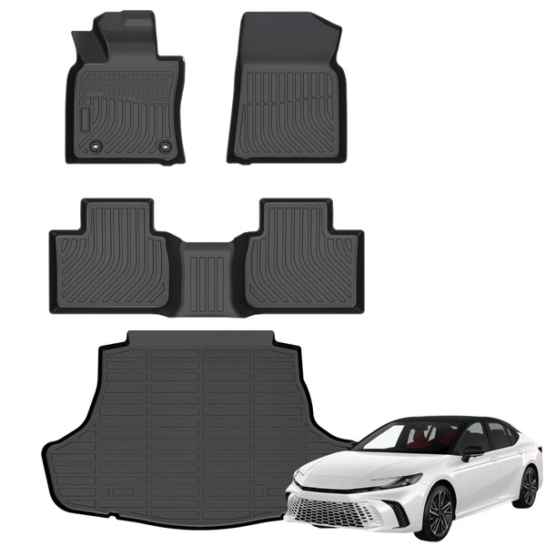 Liizoo Floor Mats Cargo Liners for 2025 Toyota Camry, TPE