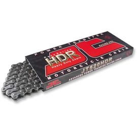 JT Chain JTC420HDR140SL (420 Series) Black Steel 140 Link Heavy Duty Non O-Ring Chain with Connecting Link