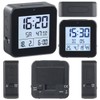 infactory Alarm Clock Weekend Function: Radio Alarm Clock with 2