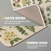 Kawani Dish Drying Mat for Kitchen Counter Decoration, 16 x
