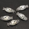 10Pcs LED Underwater Fishing Lure Light Eye Shape Deep Drop