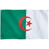 Runesol Algeria Flag, 91x152cm, 3ft x 5ft, 4 Grommets, Eyelet