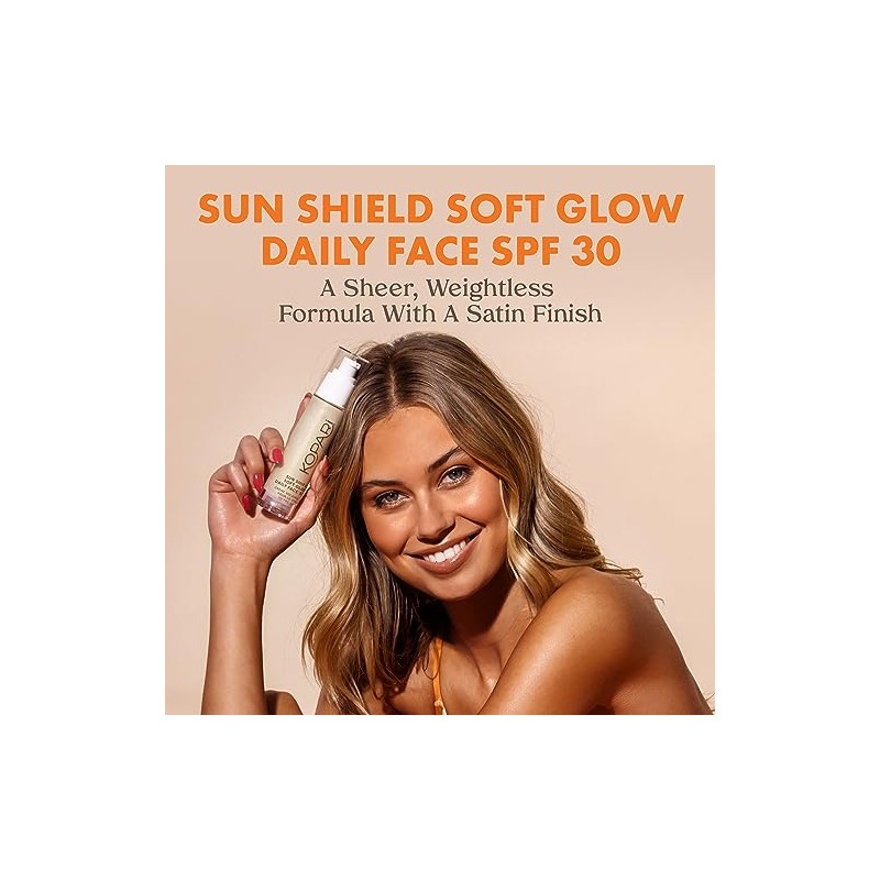 Kopari- Sun Shield Soft Glow - Protector solar facial diario