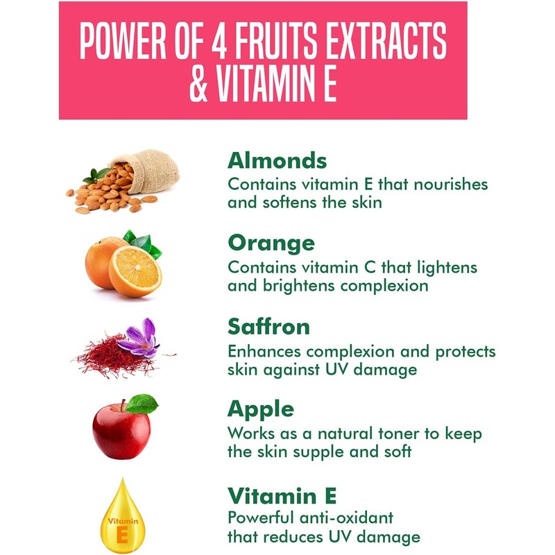 Nature's Essence Kit facial de frutas suaves (45 gramos+30 ml)