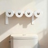 21 Inches Poop Wood Toilet Paper Holder Funny Poop Toilet