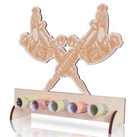 OuMaiFeng Wooden Money Gifts Birthday, Money Gift Packaging, Tattoo Voucher, Creative Wooden Birthday Money Tattoo Gift for Men and Women