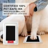 2Pcs Paw-Print Kit for Dogs,Clean Touch Ink Pads Pet Paw-Print