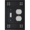 Arts & Crafts Mission Style Oil Rubbed Bronze 2 Gang