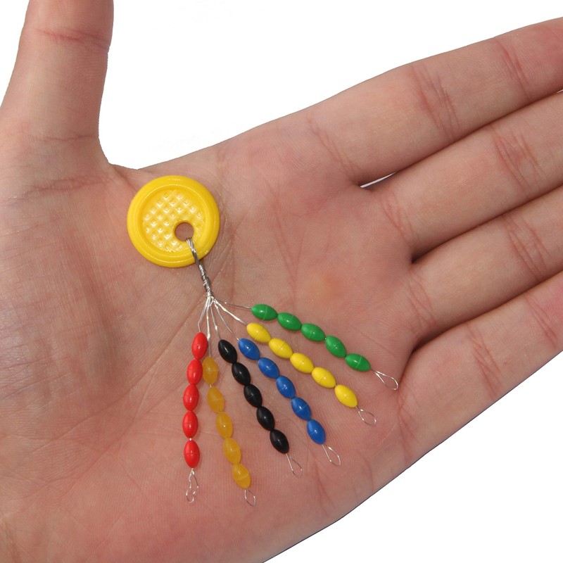 360pcs Rubber Fishing Bobber Stopper 12 Set 30-in-6 Float Stops