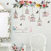 DaraBaby Vinil Decorativo Hogar Ramas Jaulas Retro Sala Habitación
