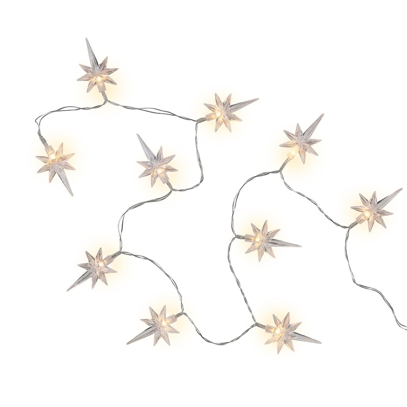 North Star Christmas Light Set - Warm White LED -