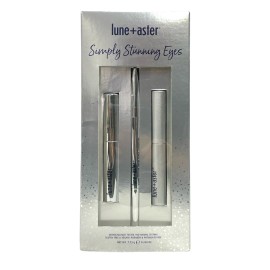 Lune+aster Simply Stunning Eyes Lash & Brow Trio Set (7.73g / 0.268oz) NEW