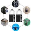 1 x Secure 4-Digit Combination Padlock for Gym, School, and