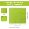 Green Napkins 100-4-Fold 2-ply 33 x 33cm Luncheon Napkins for