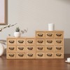 KIRIGEN Wood Drawer Organizer Desktop Storage Cabinet Box Drawers for