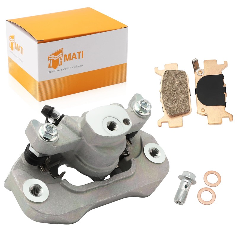 M MATI Rear Left Brake Caliper & Sintered Pad Kit