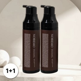noaremo [1+1] Noiremo Protein Dye Shampoo Gray Hair Cover Black Brown 200ml 2pcs / [1+1] 누아레모 단백질 염색샴푸 흰머리 새치 커버 블랙브라운 200ml 2개